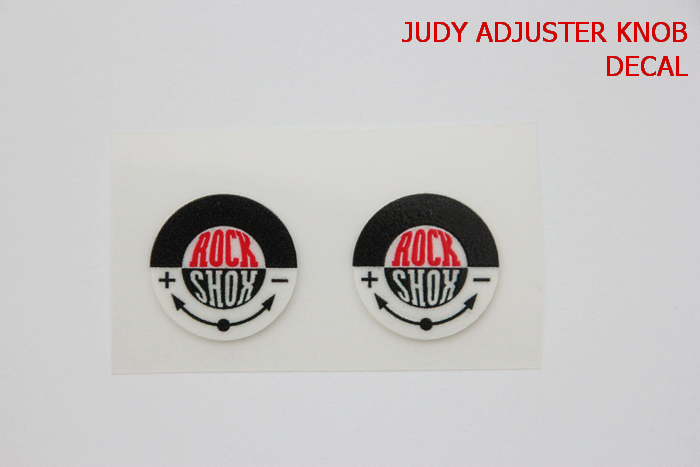 1997 Rock Shox Judy Adjuster Knob Decal